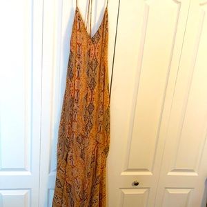 Boho pattern dress mermaid bottom